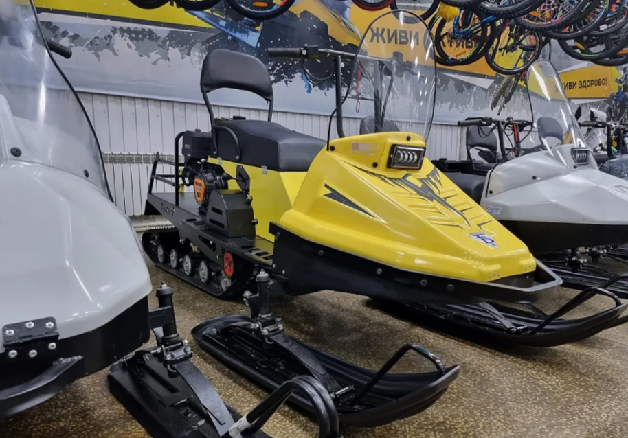 Миниснегоход Бурлак-М Егерь Стандарт SPORT MAX 20 л.с. с эл.зап. в Омске