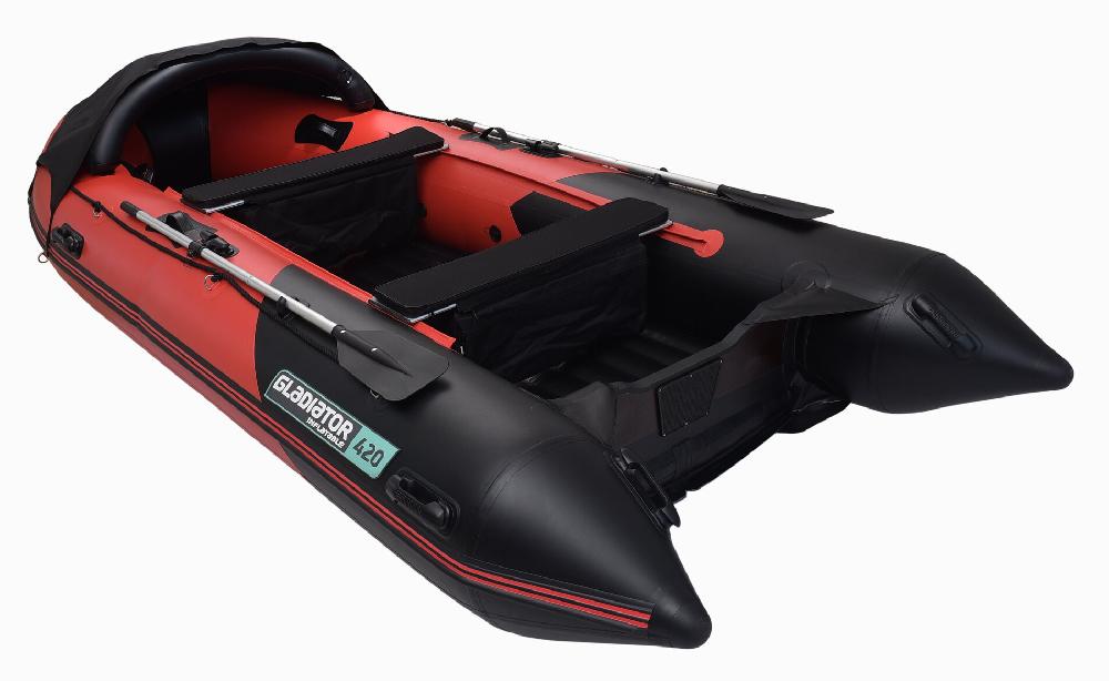 НАДУВНАЯ ЛОДКА GLADIATOR E350PRO в Омске
