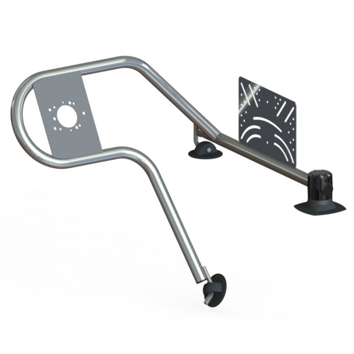 Стойка рулевая с креплением на баллон надувной лодки 32мм быстросъемная в Омске