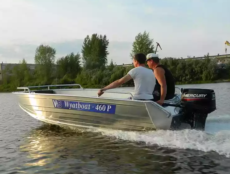 Алюминиевая лодка Wyatboat-460 P в Омске