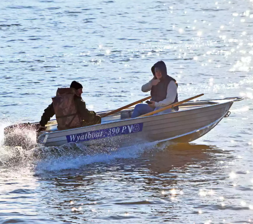 Алюминиевая лодка Wyatboat-390 P в Омске