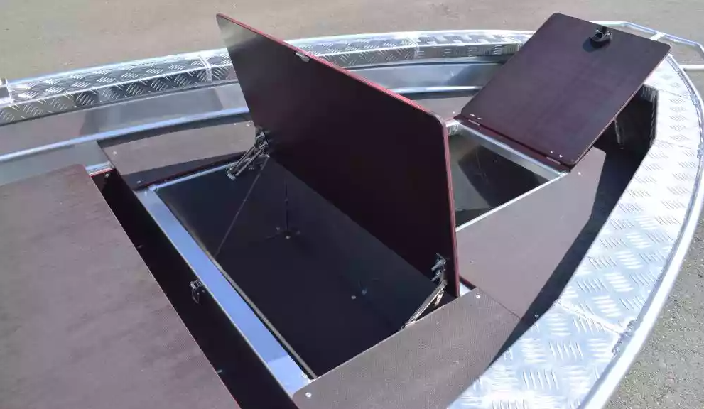 Алюминиевая лодка Wyatboat-390Р Fish в Омске