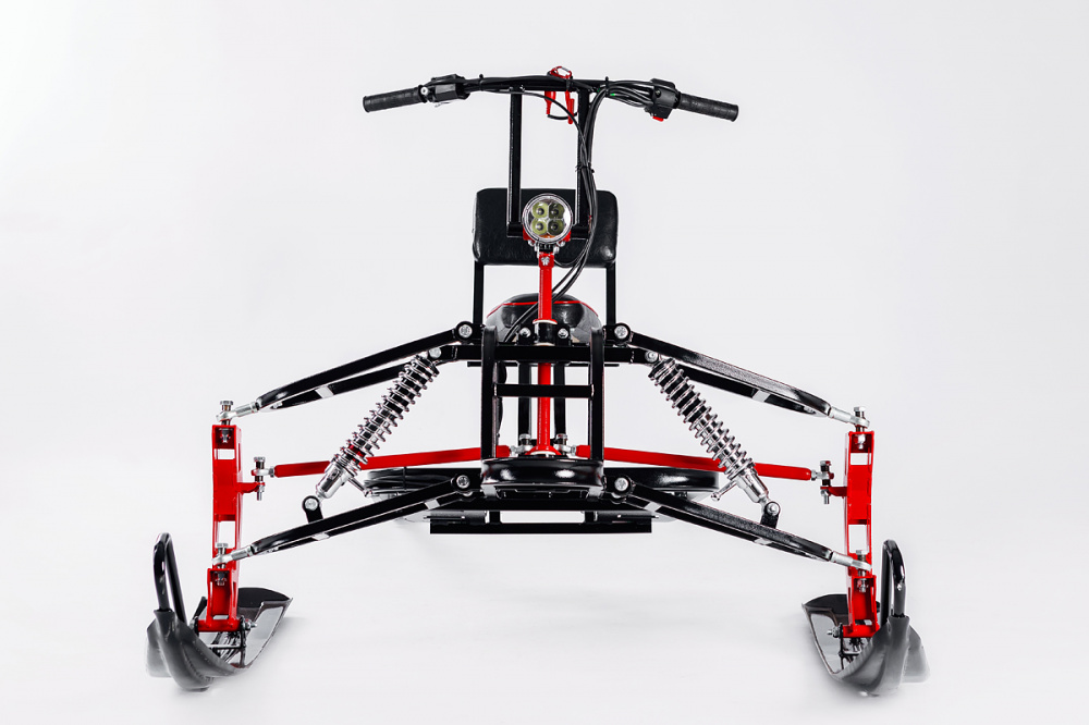 Лыжный модуль IKUDZO с подогревом ручек пластиковые лыжи в Омске