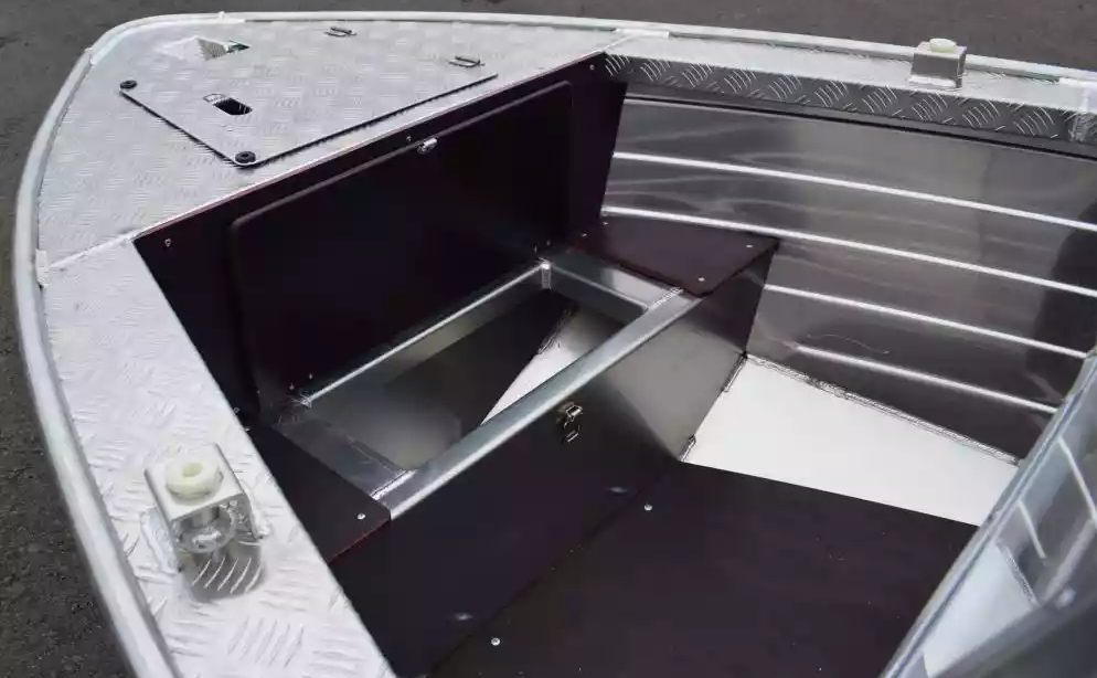 Алюминиевая лодка Wyatboat-390 DCM Увеличенный борт в Омске