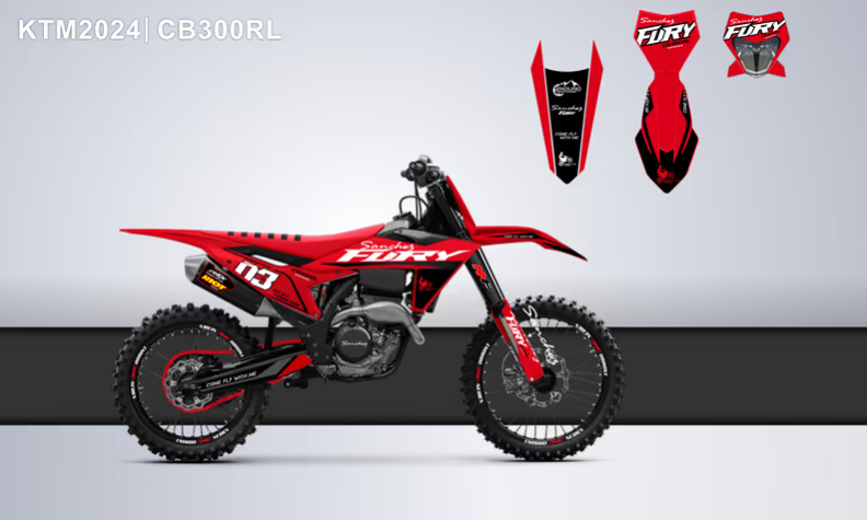 Кроссовый мотоцикл Sanchez Fury CB300RL в Омске