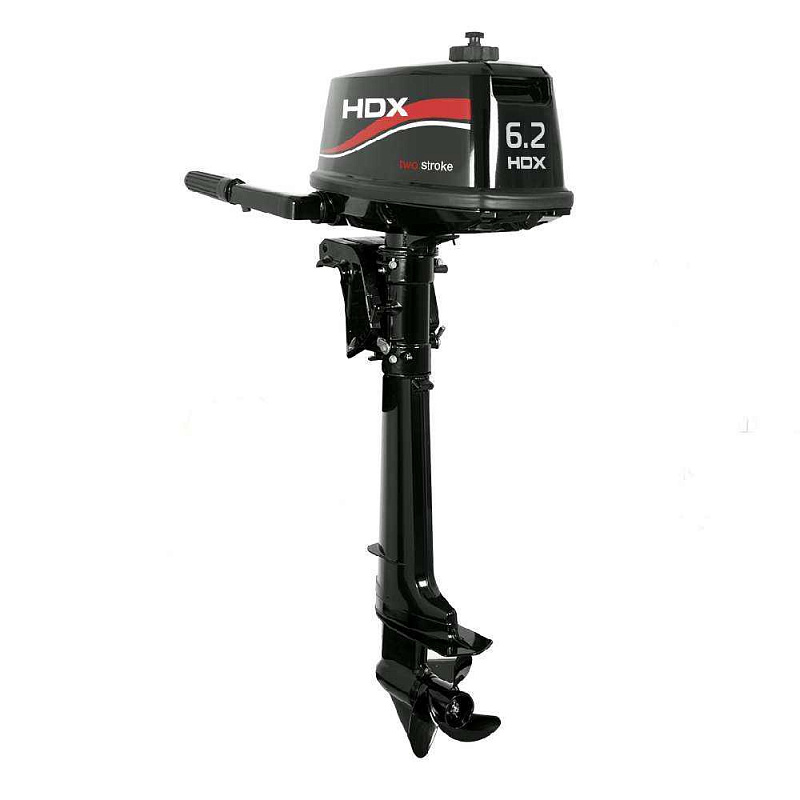Лодочный мотор 2-х тактный HDX R series T 6,2 BMS (с топливным баком 12л) в Омске