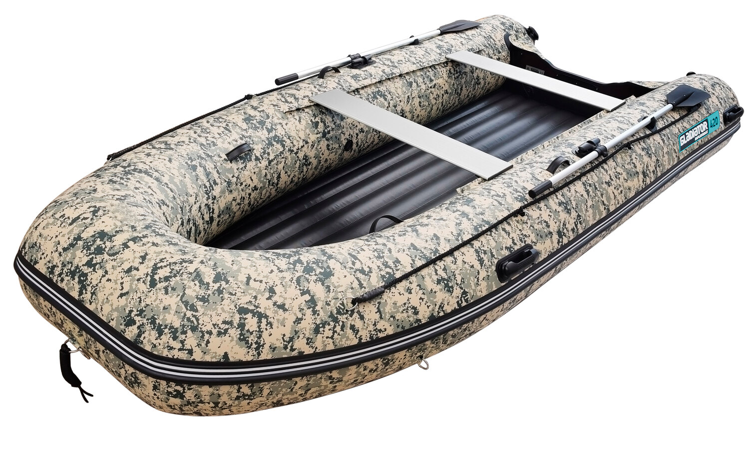 НАДУВНАЯ ЛОДКА GLADIATOR E420PRO в Омске