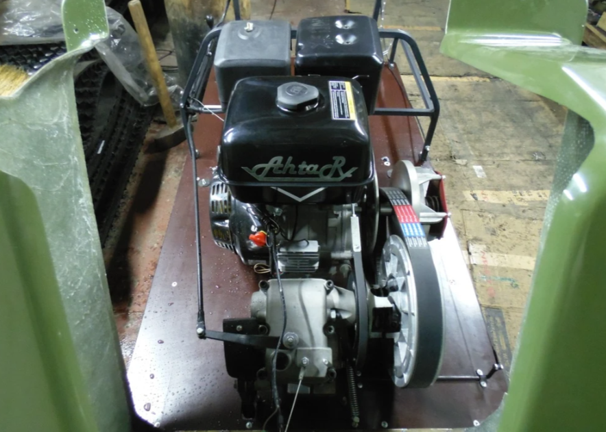 Мотобуксировщик AhtaR LR13 с реверс-вариатором Буран (задний ход) в Омске