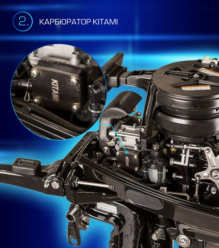 Лодочный мотор MARLIN PROLINE MP 9.9(20) AMHL FORCE в Омске