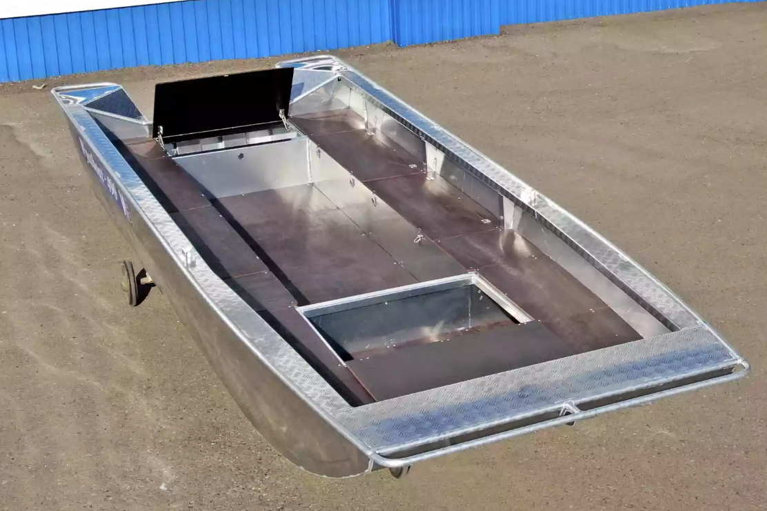 Алюминиевая лодка Wyatboat-490 Jonboat в Омске