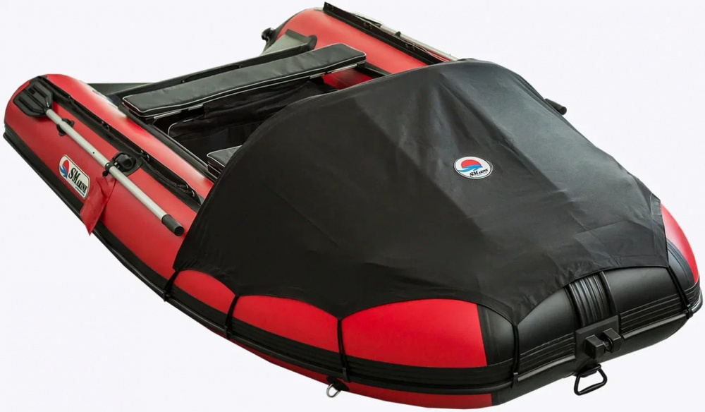 КОМПЛЕКТ НОСОВОГО ТЕНТА К ЛОДКЕ SMARINE AIR MAX 380 ЧЕРНЫЙ в Омске