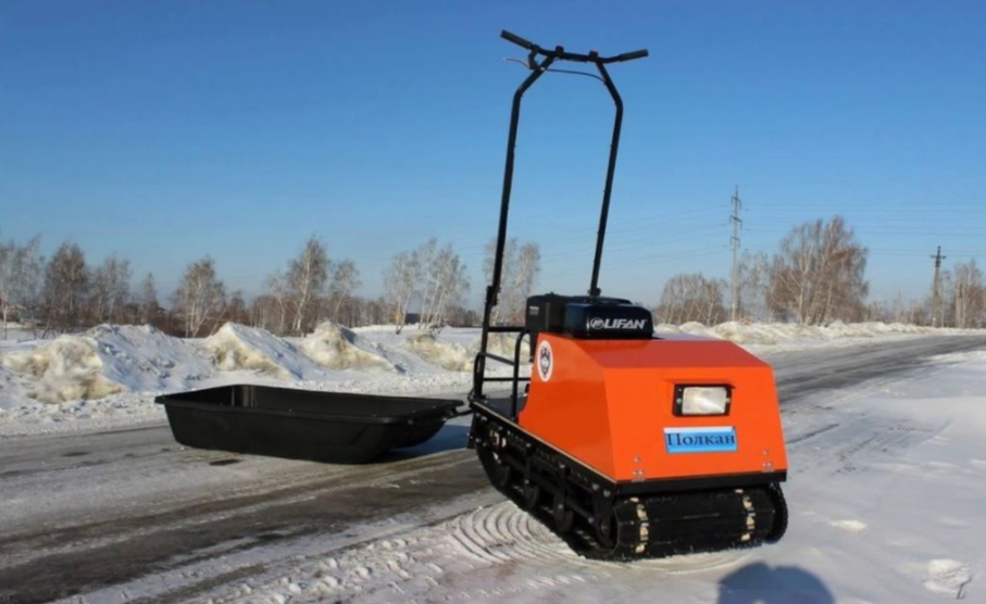 Мотобуксировщик Полкан 500К мини 9 л.с. в Омске