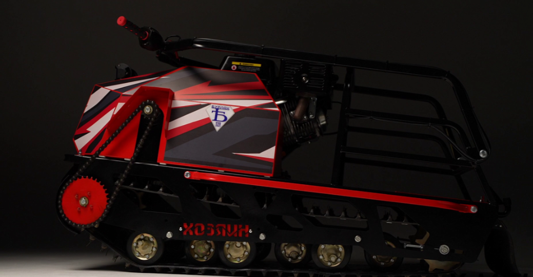 Мотобуксировщик Бурлак ХОЗЯИН-2 в Омске