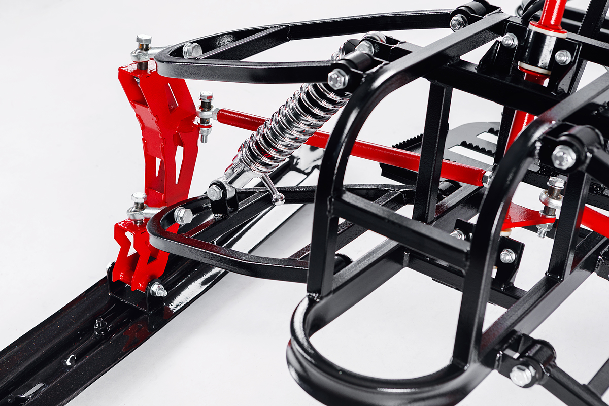 Лыжный модуль IKUDZO TERRAIN с подогревом ручек металлические лыжи в Омске