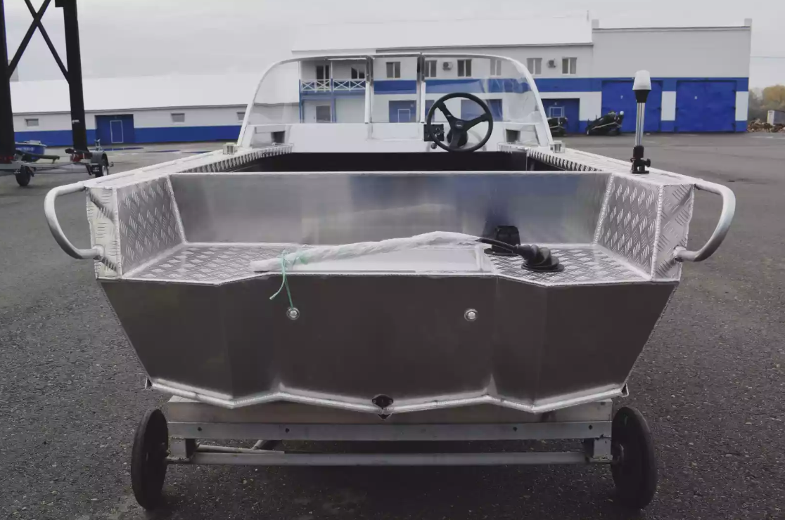 Алюминиевая лодка Wyatboat-390 Pro в Омске