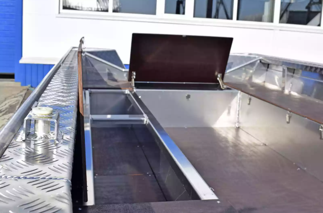 Алюминиевая лодка Wyatboat-490 Jonboat в Омске