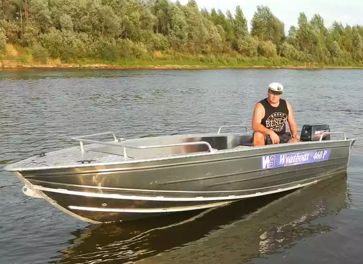 Алюминиевая лодка Wyatboat-460 P в Омске