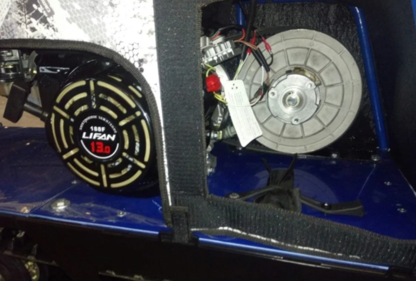 Мотобуксировщик ЮКОН 380 6.5 л.с. в Омске