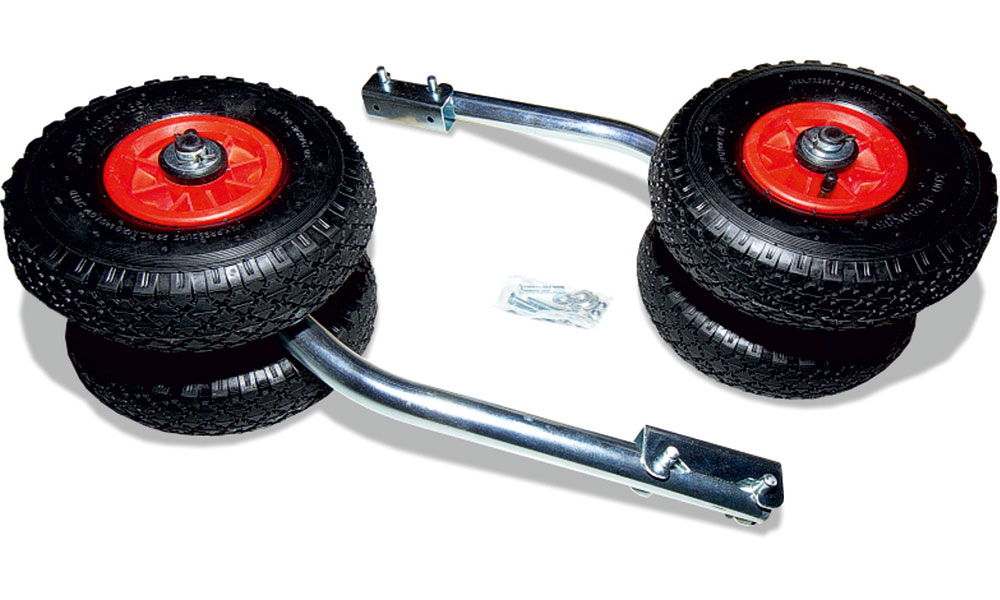 Транцевые колеса модульные двойные усиленные (быстросъемные) в Омске