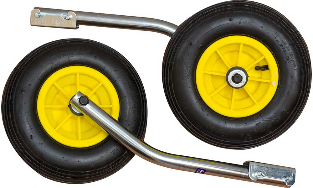 Транцевые колеса 330 мм модульные удлиненные в Омске