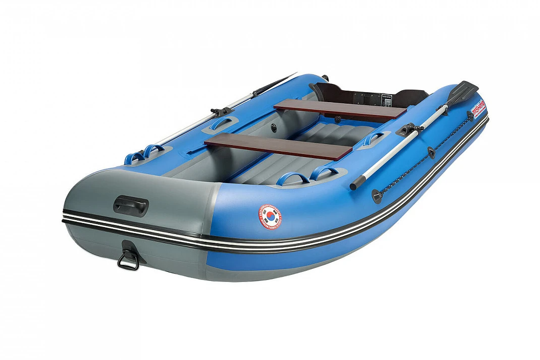 КОМПЛЕКТ ЛОДКА MISHIMO LITE 350 + МОТОР 9,8 Л.С. в Омске