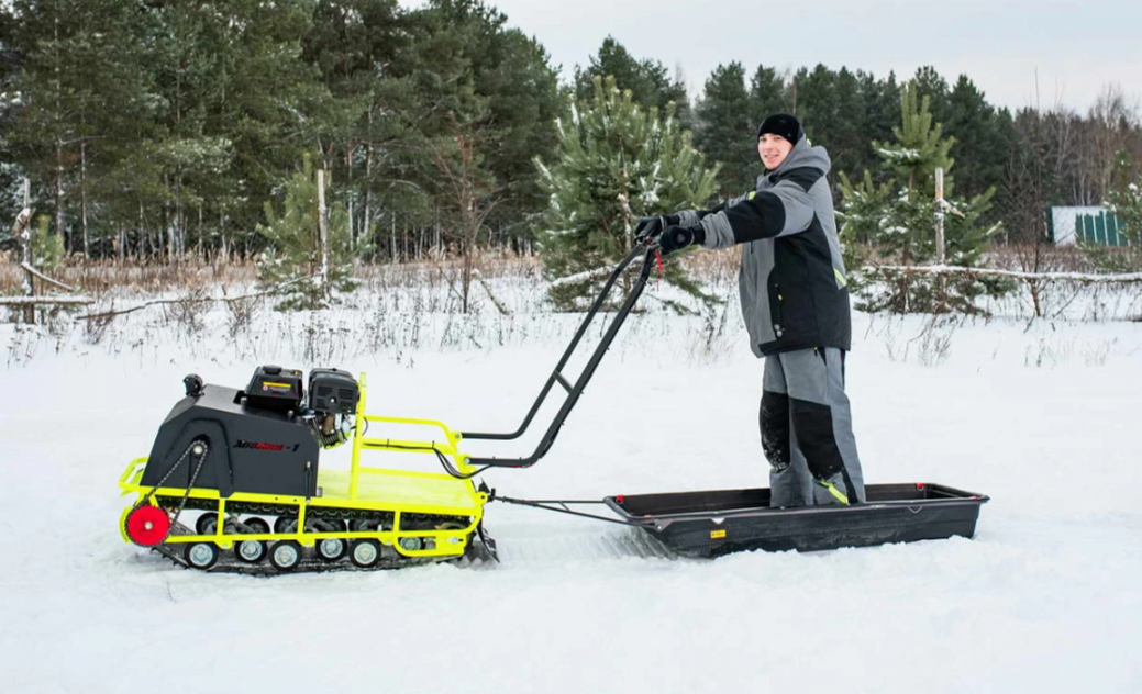 Мотобуксировщик Бурлак ХОЗЯИН-1 (капот металл) в Омске