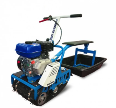 Мотобуксировщик НЕВА МС-1-YA (MX200) с санями и сиденьем в Омске