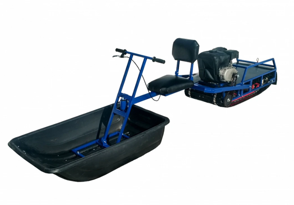 Мотобуксировщик толкач Альбатрос-XL8 с модулем. Без фары, тележки в Омске