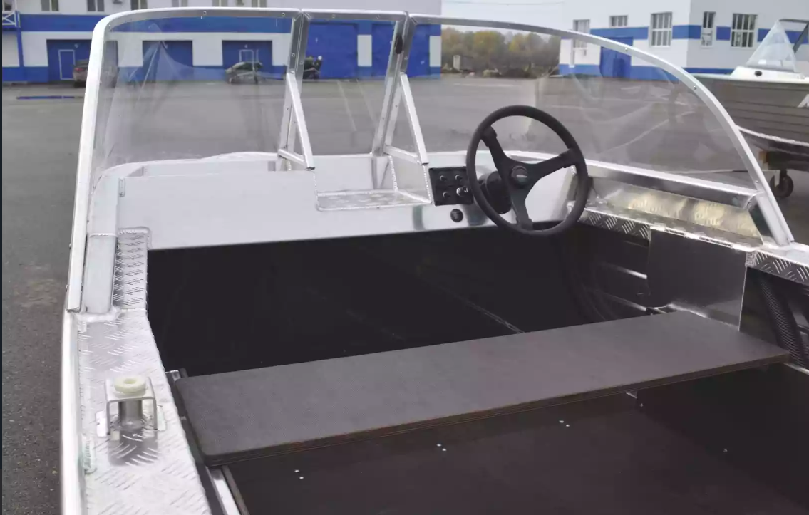 Алюминиевая лодка Wyatboat-390 Pro в Омске