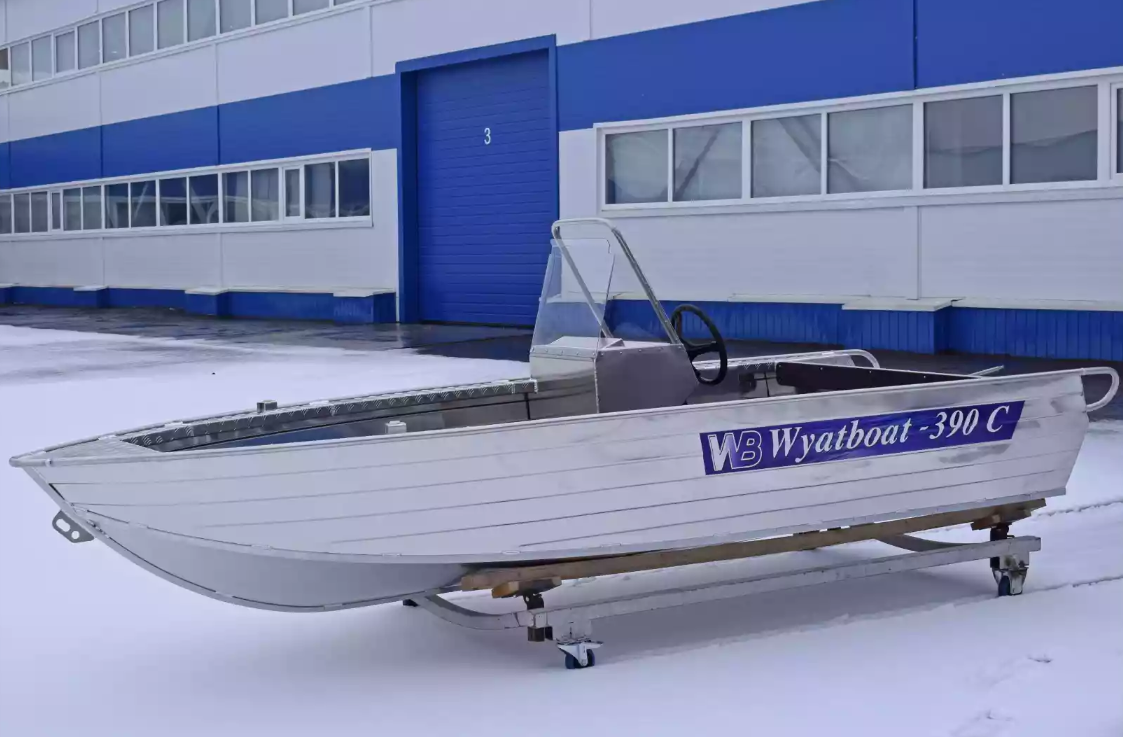 Алюминиевая лодка Wyatboat-390 C в Омске