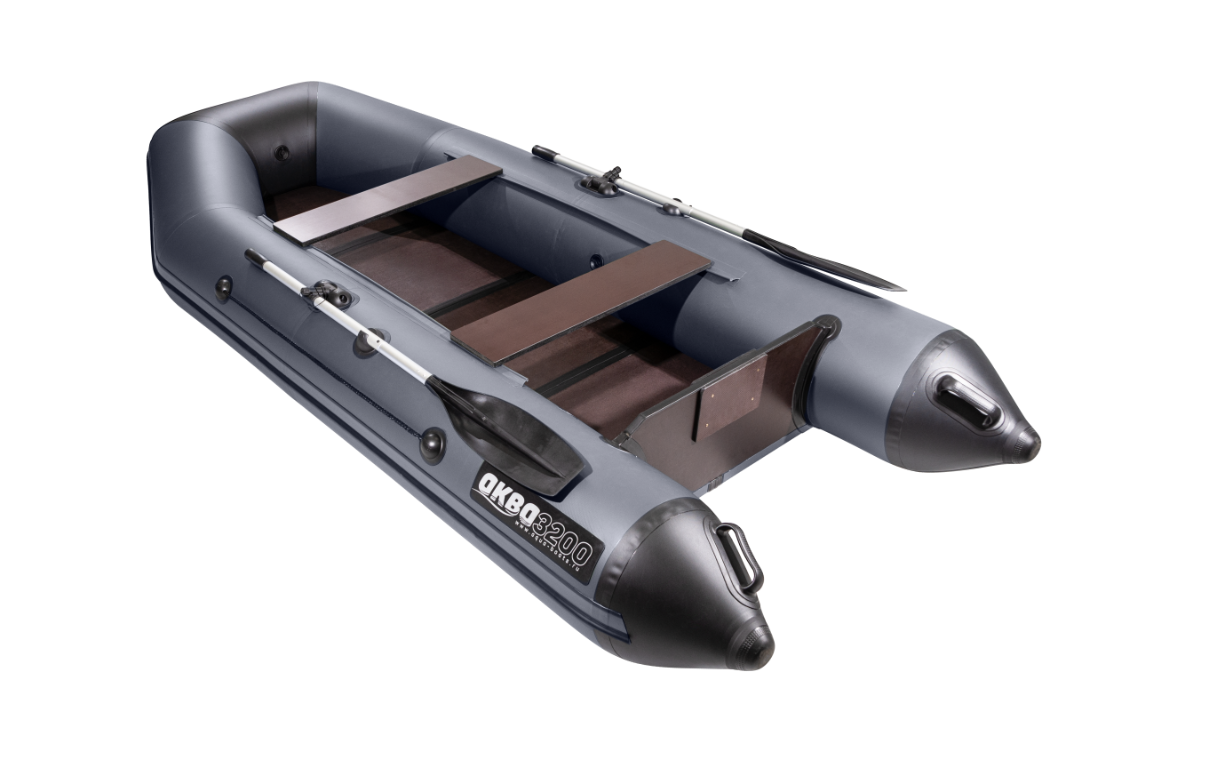  Лодка АКВА 3200 слань-книжка киль в Омске