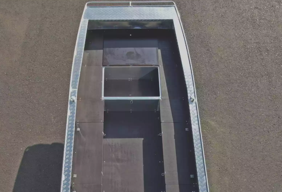 Алюминиевая лодка Wyatboat-490 Jonboat в Омске