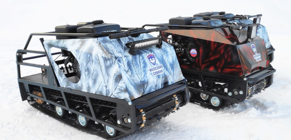 Мотобуксировщик Irondog (Железная собака) M500 9 Камуфляж Охотник в Омске