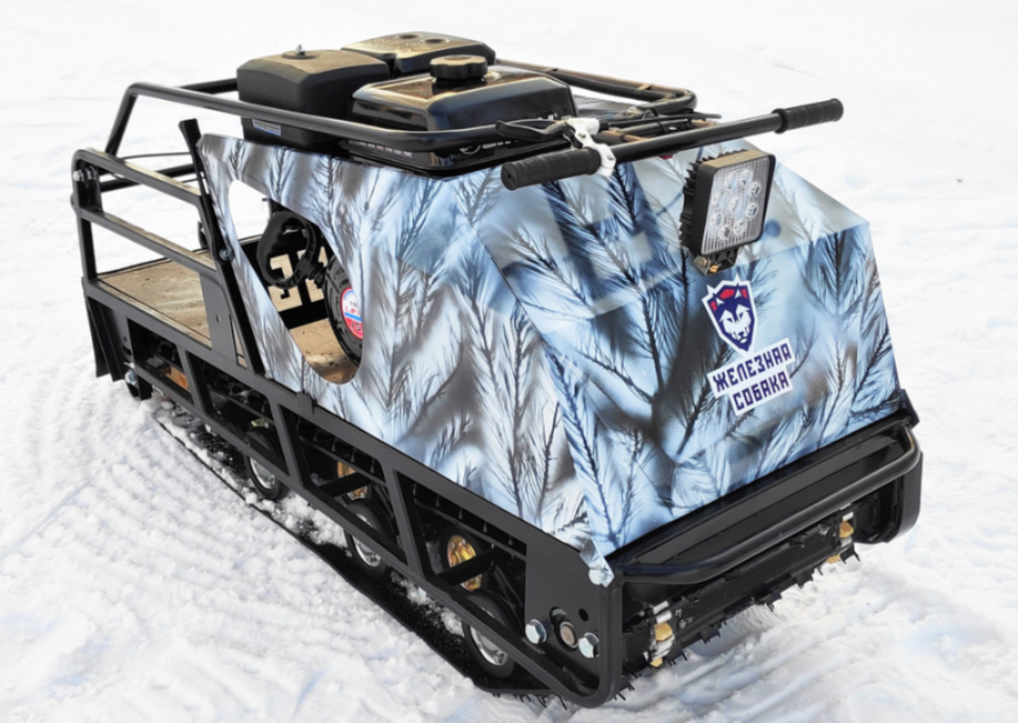 Мотобуксировщик Irondog (Железная собака) M500 9 Камуфляж Охотник в Омске