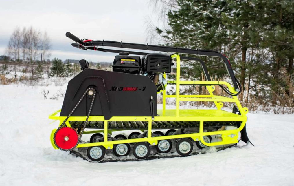 Мотобуксировщик Бурлак ХОЗЯИН-1 (капот металл) в Омске