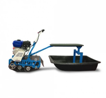 Мотобуксировщик НЕВА МС-1-YA (MX200) с санями и сиденьем в Омске