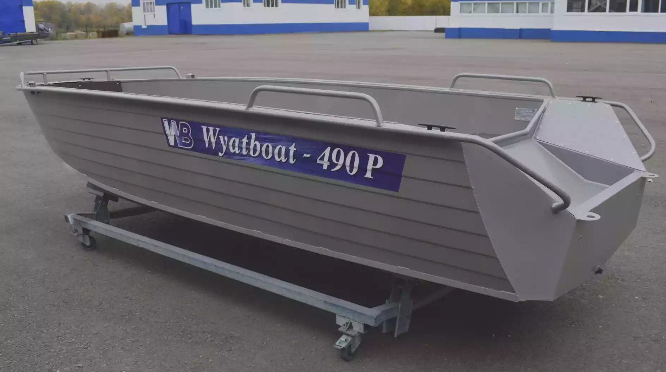 Алюминиевая лодка Wyatboat-490 P в Омске