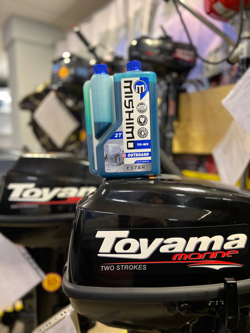 Масло MISHIMO 2T OUTBOARD (ESTER) полусинтетика 1 л в Омске