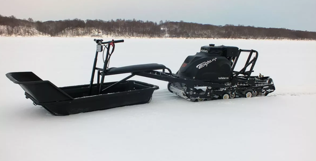 Мотобуксировщик Тофалар 500 с модулем Толкач в Омске