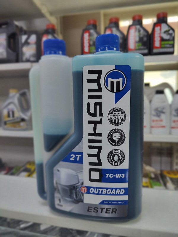 Масло MISHIMO 2T OUTBOARD (ESTER) полусинтетика 1 л в Омске