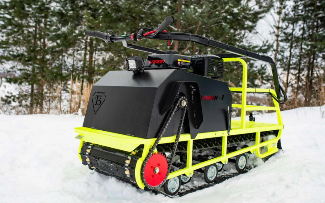 Мотобуксировщик Бурлак ХОЗЯИН-1 (капот металл) в Омске