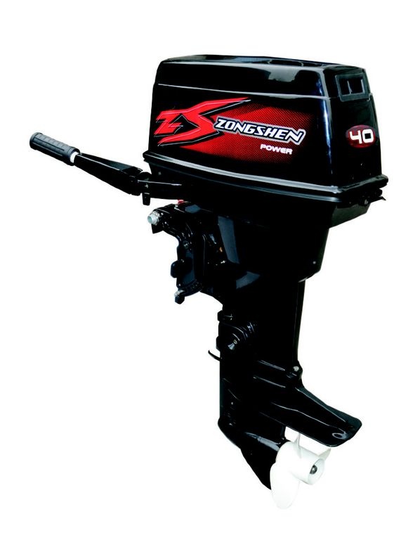 Лодочный мотор Zongshen T40 (+руль+пульт) в Омске