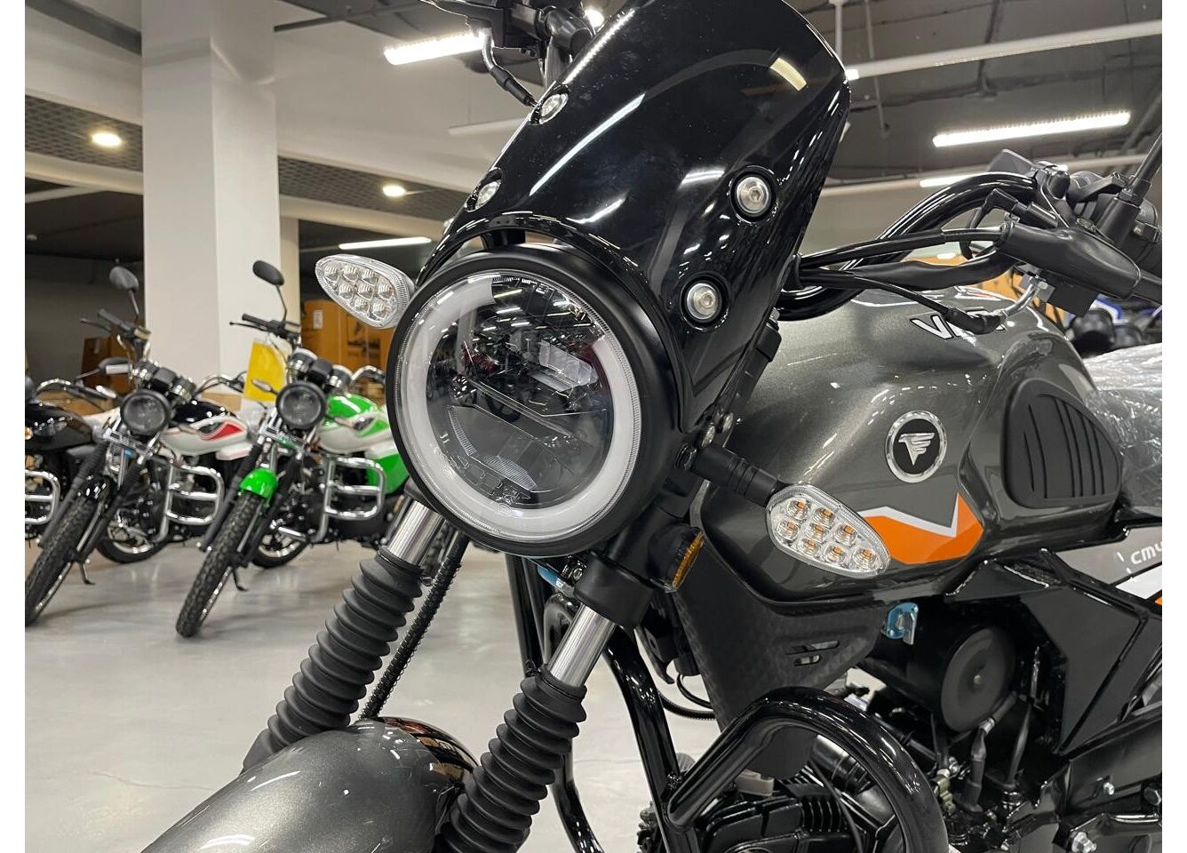 Мопед VMC NOVA 49сс (125сс) Led Full, дисковый тормоз, RKB RATO с баланс. валом, сигнализация в Омске