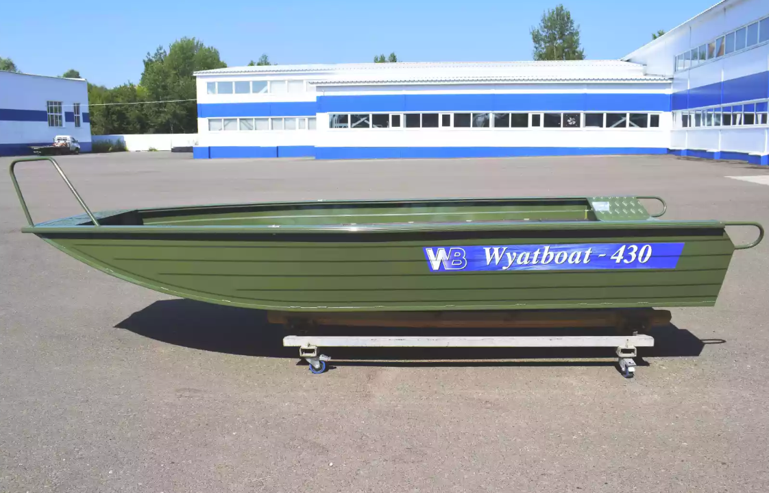 Алюминиевая лодка  Wyatboat-430 Master Fish в Омске