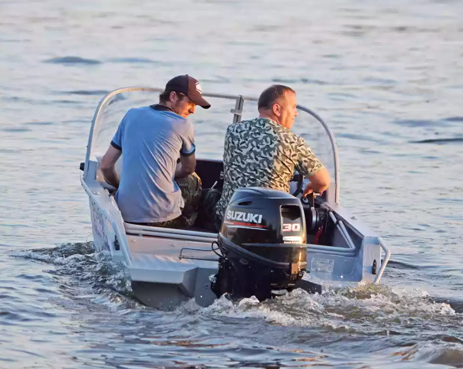 Алюминиевая лодка Wyatboat-390 DCM в Омске