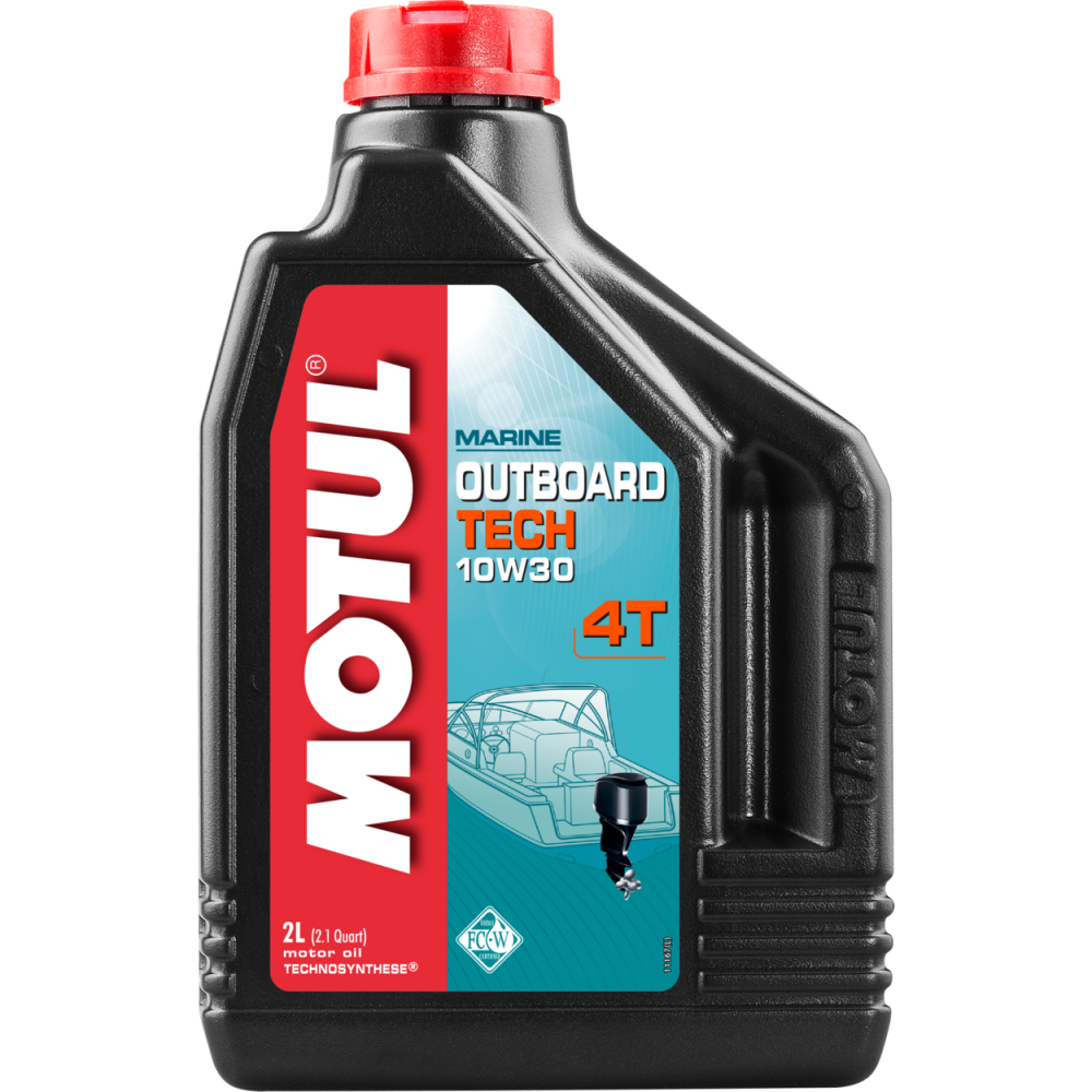 МОТОРНОЕ МАСЛО MOTUL OUTBOARD TECH 10W-30 4T 1 ЛИТР в Омске