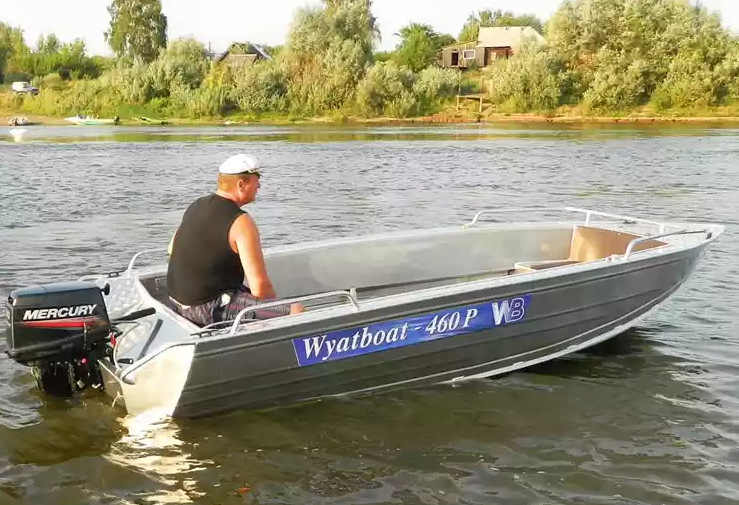 Алюминиевая лодка Wyatboat-460 P в Омске