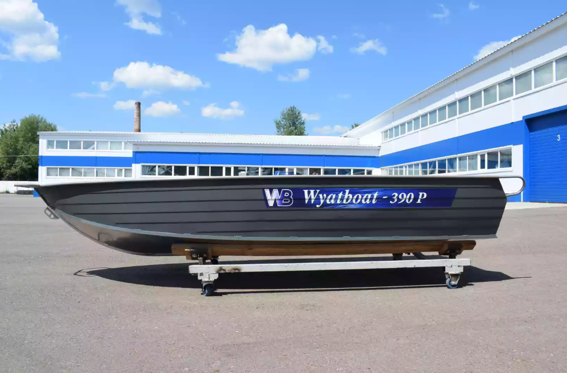 Алюминиевая лодка Wyatboat-390Р Fish в Омске