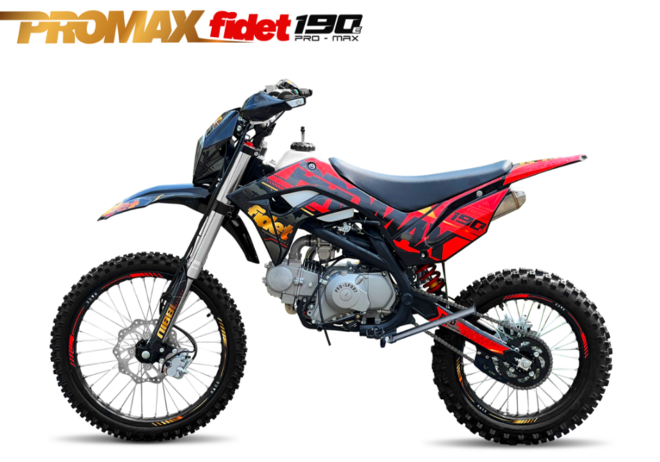 Мотоцикл (питбайк) PROMAX FIDET (ФАЙДЕТ) 190E MAX PRO LUX 19/16 в Омске