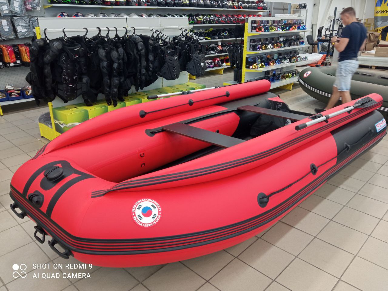 Лодка MISHIMO RIVER FJET PRO 400 под водомет в Омске